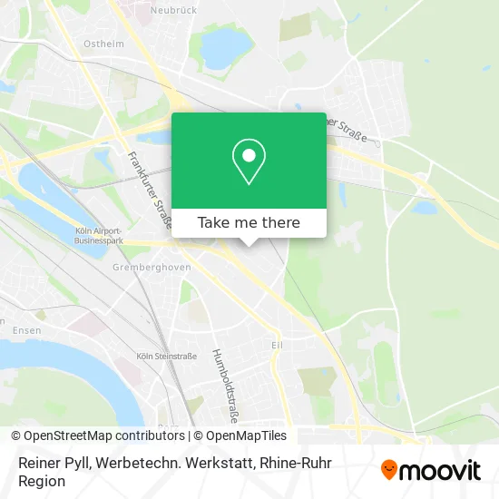 Карта Reiner Pyll, Werbetechn. Werkstatt