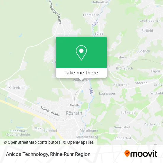 Карта Anicos Technology