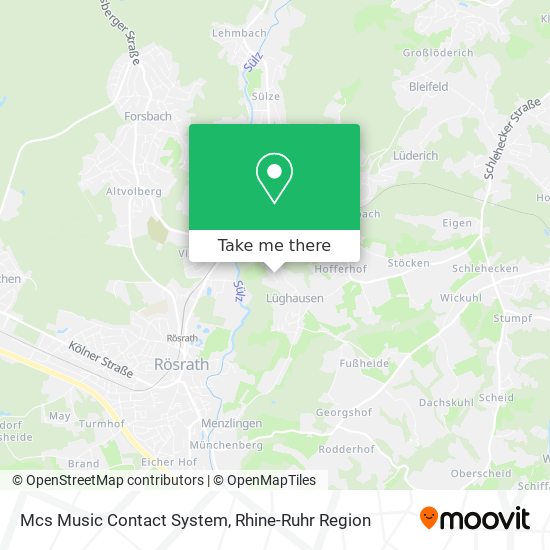 Mcs Music Contact System map