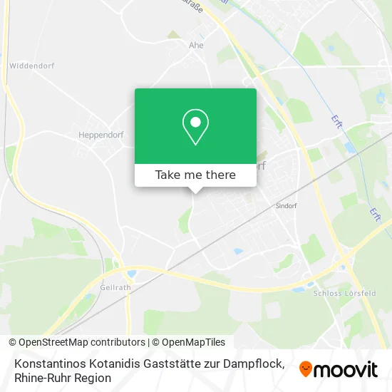 Карта Konstantinos Kotanidis Gaststätte zur Dampflock