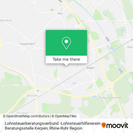 Lohnsteuerberatungsverbund -Lohnsteuerhilfeverein- Beratungsstelle Kerpen map