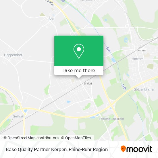 Base Quality Partner Kerpen map