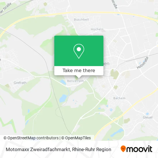 Карта Motomaxx Zweiradfachmarkt