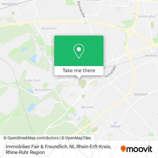 Immobilien Fair & Freundlich, NL Rhein-Erft-Kreis map