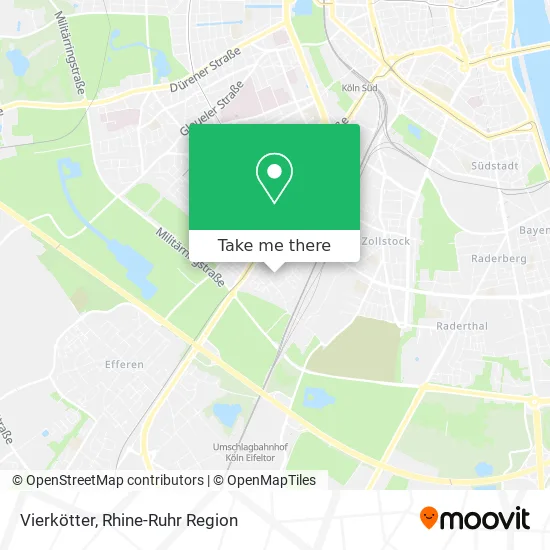 Карта Vierkötter