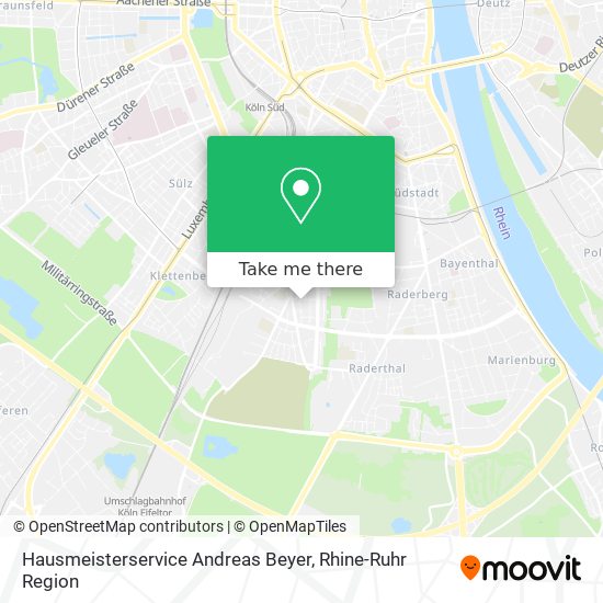 Hausmeisterservice Andreas Beyer map