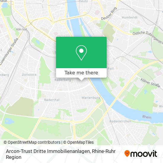 Arcon-Trust Dritte Immobilienanlagen map