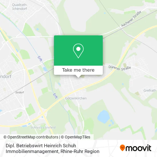 Dipl. Betriebswirt Heinrich Schuh Immobilienmanagement map