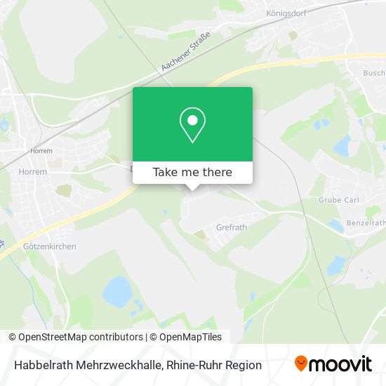 Habbelrath Mehrzweckhalle map