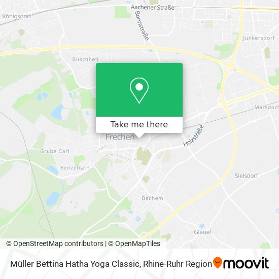 Müller Bettina Hatha Yoga Classic map