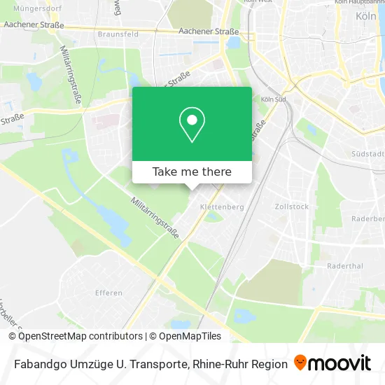 Карта Fabandgo Umzüge U. Transporte