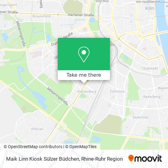 Maik Linn Kiosk Sülzer Büdchen map
