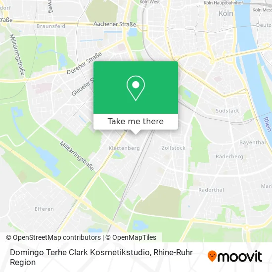 Карта Domingo Terhe Clark Kosmetikstudio
