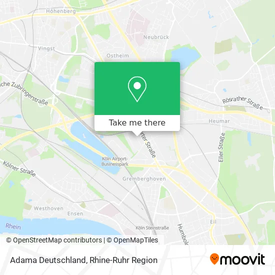 Карта Adama Deutschland