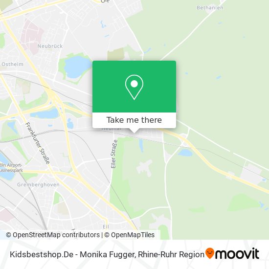 Карта Kidsbestshop.De - Monika Fugger