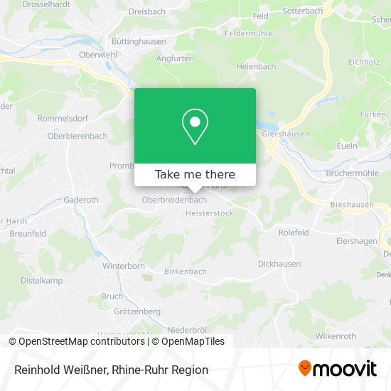 Reinhold Weißner map