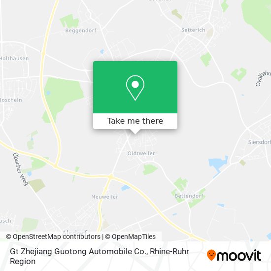 Gt Zhejiang Guotong Automobile Co. map