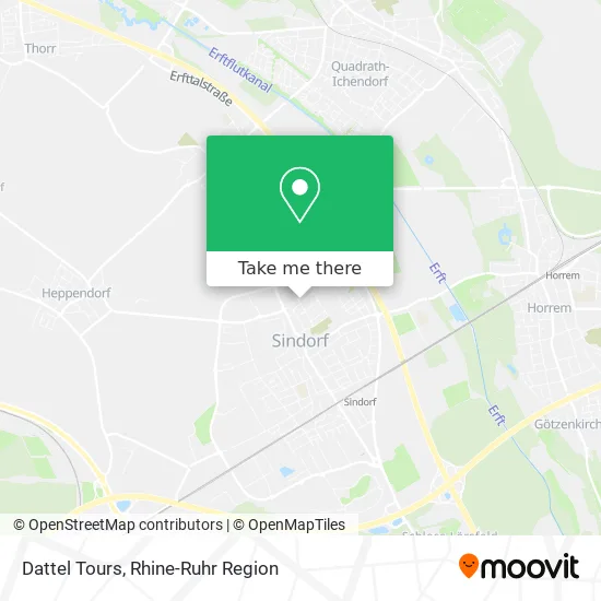 Карта Dattel Tours