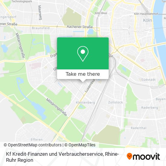 Kf Kredit-Finanzen und Verbraucherservice map