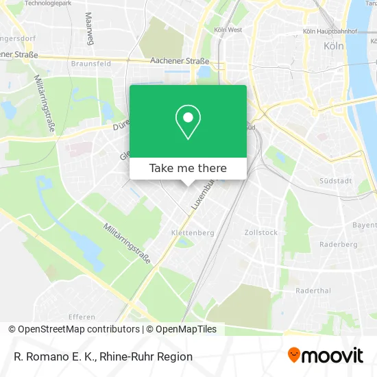 Карта R. Romano E. K.