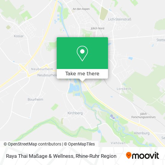 Raya Thai Maßage & Wellness map
