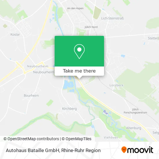 Карта Autohaus Bataille GmbH