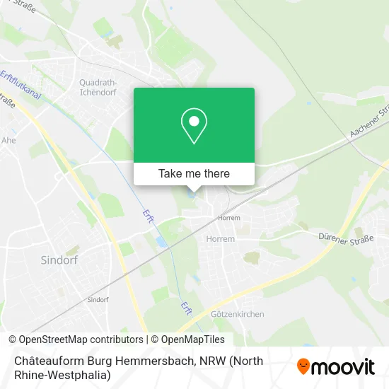 Карта Châteauform Burg Hemmersbach