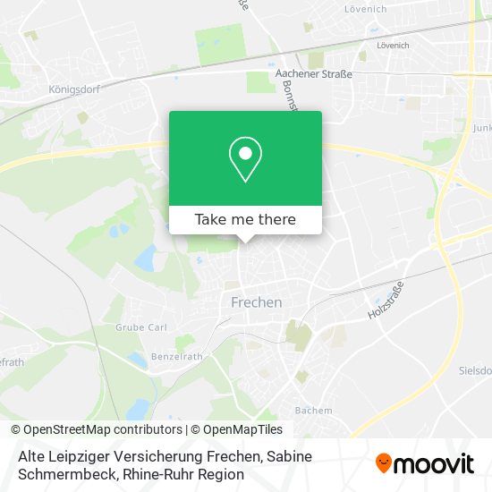 Alte Leipziger Versicherung Frechen, Sabine Schmermbeck map
