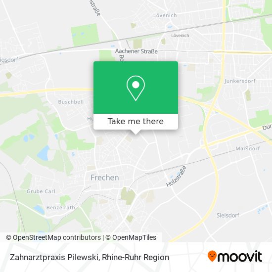 Zahnarztpraxis Pilewski map