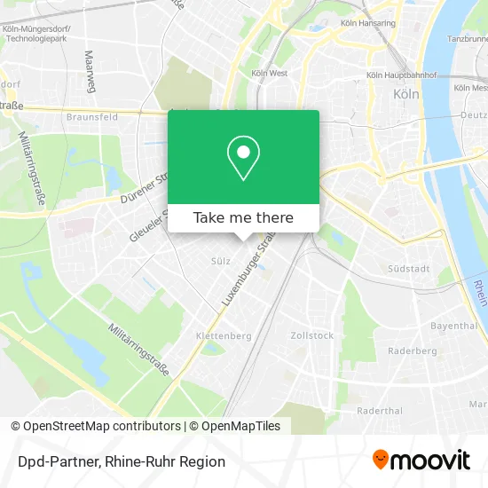 Карта Dpd-Partner