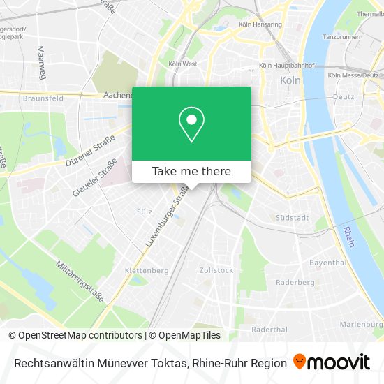 Rechtsanwältin Münevver Toktas map
