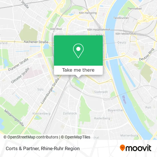 Карта Corts & Partner