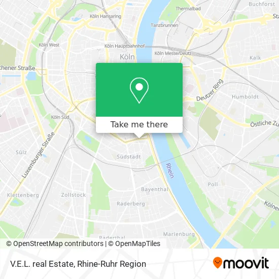 Карта V.E.L. real Estate