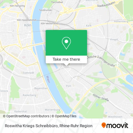 Roswitha Kriegs Schreibbüro map