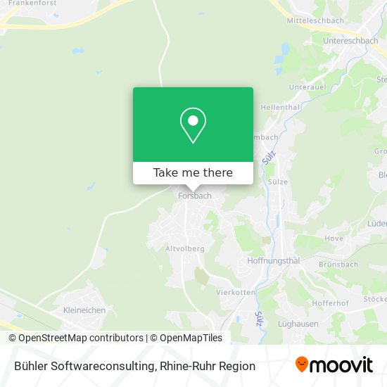 Bühler Softwareconsulting map