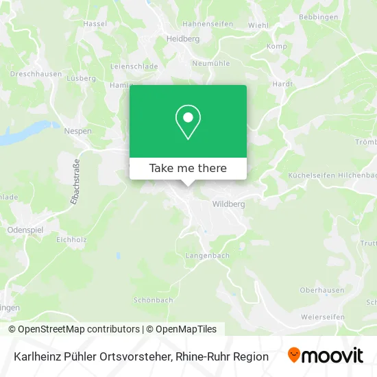 Карта Karlheinz Pühler Ortsvorsteher