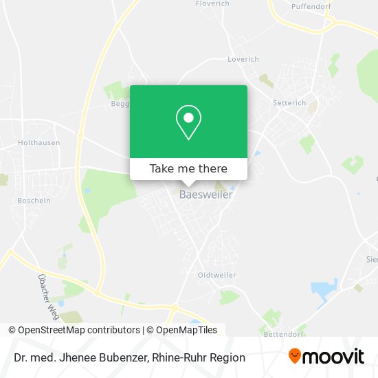 Dr. med. Jhenee Bubenzer map