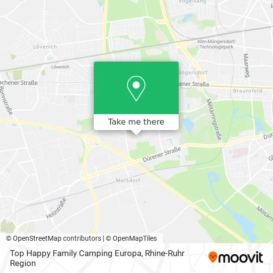 Карта Top Happy Family Camping Europa