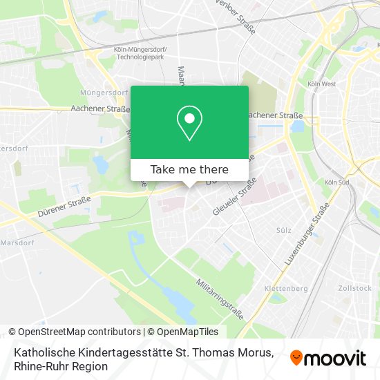 Katholische Kindertagesstätte St. Thomas Morus map