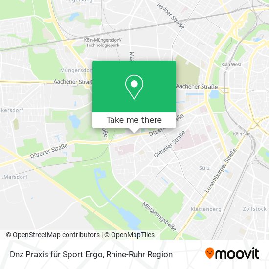 Dnz Praxis für Sport Ergo map