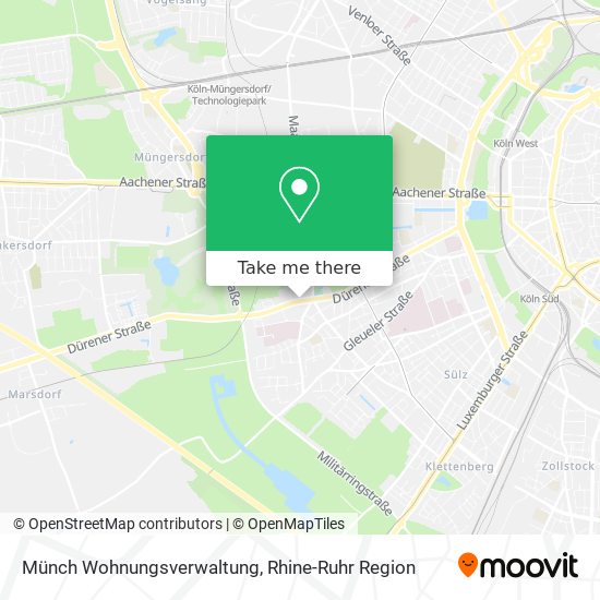Münch Wohnungsverwaltung map