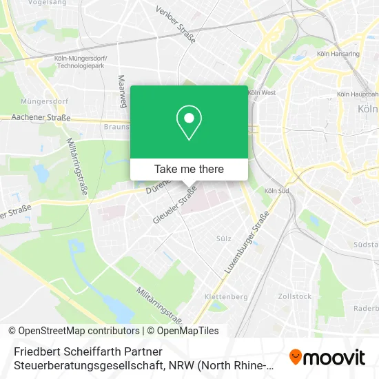 Friedbert Scheiffarth Partner Steuerberatungsgesellschaft map