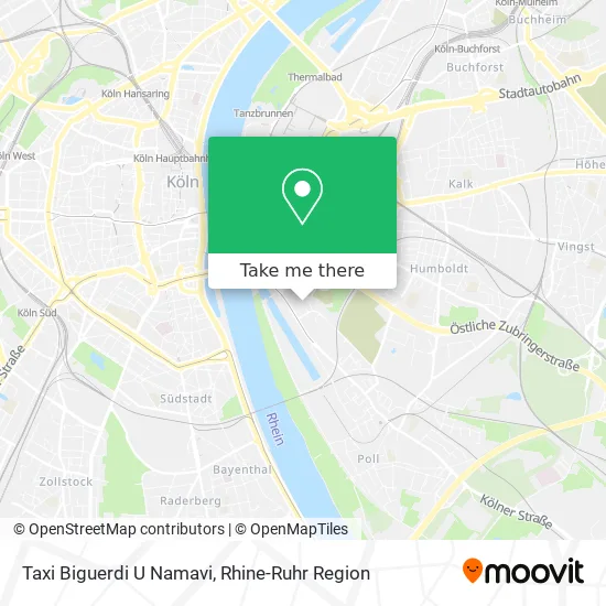 Карта Taxi Biguerdi U Namavi