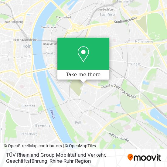 TÜV Rheinland Group Mobilität und Verkehr, Geschäftsführung map