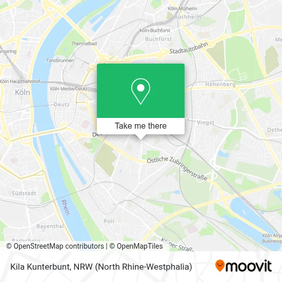 Kila Kunterbunt map