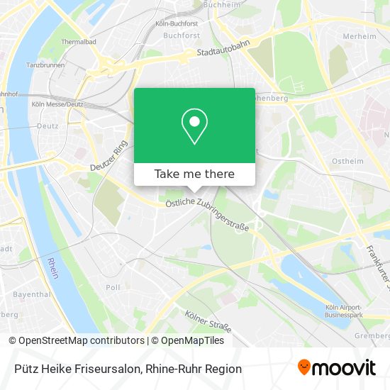 Pütz Heike Friseursalon map