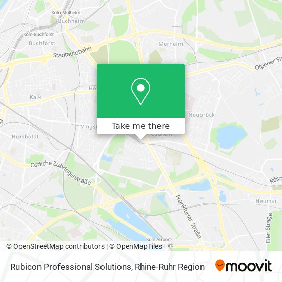 Rubicon Professional Solutions map