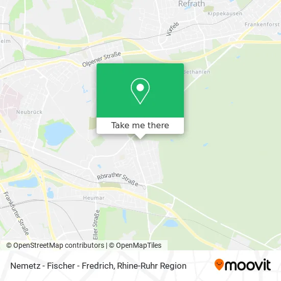 Карта Nemetz - Fischer - Fredrich