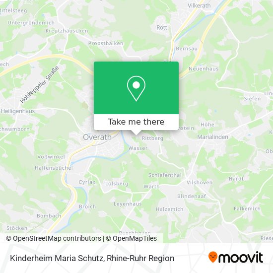 Kinderheim Maria Schutz map