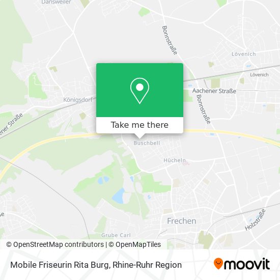 Карта Mobile Friseurin Rita Burg